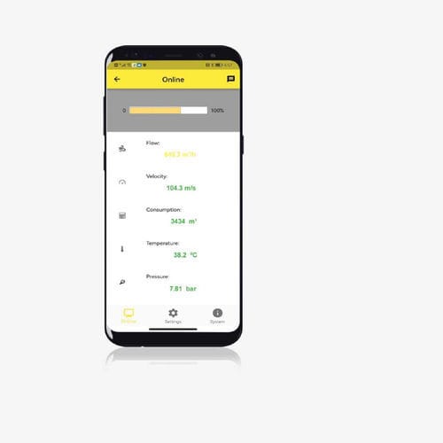 Приложение android для измерений - S4C-FS - SUTO iTEC GmbH - iOS