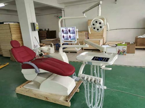 Стоматологическая установка с электрическим креслом - FD-780 - Hunan Fude Technology - переносная / с монитором / со светодиодной подсветкой