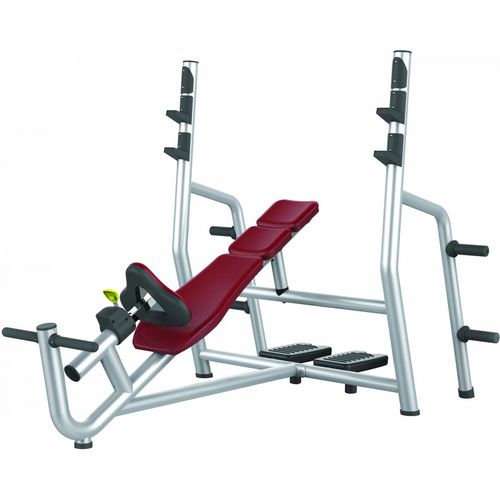 Наклонная силовая скамья - 470269-1 - Care Fitness - с держателем гантелей