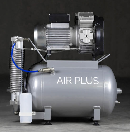 Компрессор для стоматологических кабинетов - Air Plus Two dryer - SIMPLE&SMART - для стоматологических лабораторий / поршневый / 3 установки