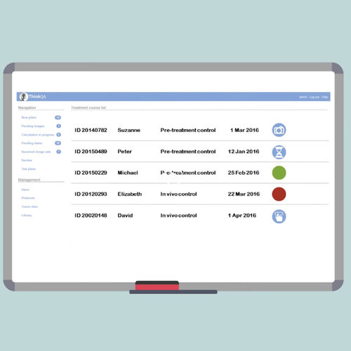Программное обеспечение для контроля качества - ThinkQA Suite - DOSIsoft - для проверки / для радиационной терапии