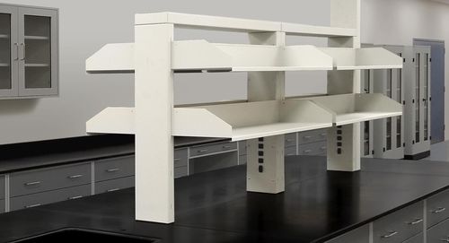 Стеллаж 4 уровня - SUS-3036-2 - Teclab