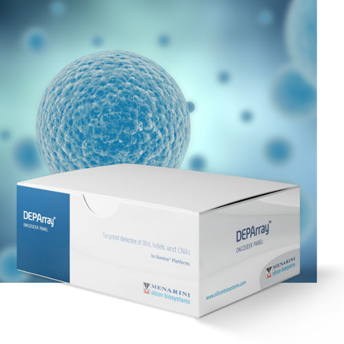 Набор реактивов в растворе - DEPArray™ OncoSeek  - Menarini Silicon Biosystems - для исследований / для подготовки проб / cеквенирование нового поколения (NGS)