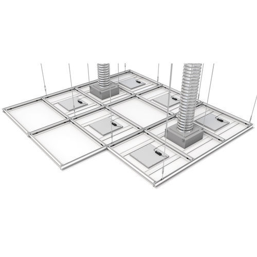 Модульный потолочный светильник для чистых помещений - T-Grid - Clestra