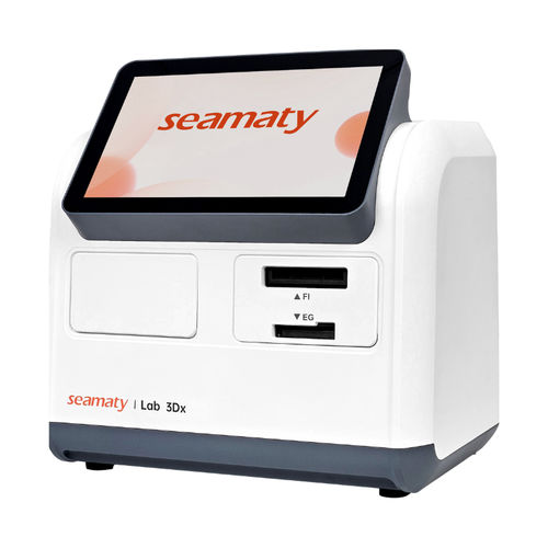 Автоматический биохимический анализатор - VET-Lab3Dx - Seamaty - ветеринарный / компактный / переносной