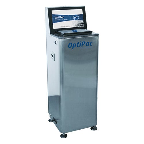 Тестер герметичности для фармацевтической промышленности - OptiPac - PTI -  Packaging Technologies & Inspection - для упаковки / блистер / вакуумный