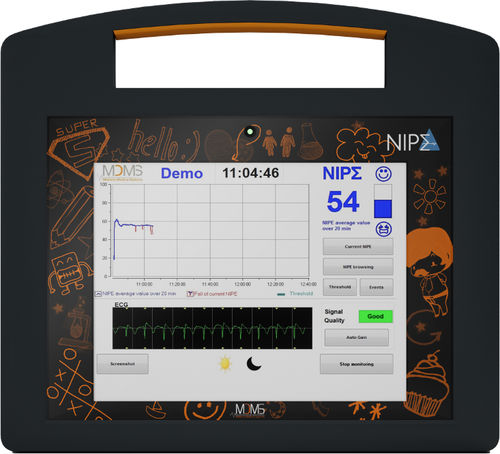 Монитор пациента NIPE - NIPE MONITOR V1 - Mdoloris Medical Systems - прикроватный / для контроля болей / интенсивная терапия