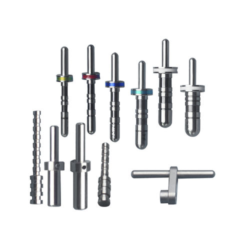 Штифт для стоматологической имплантологии - Shanghai LZQ Precision Tool - титан / из хирургической нержавеющей стали / короткий
