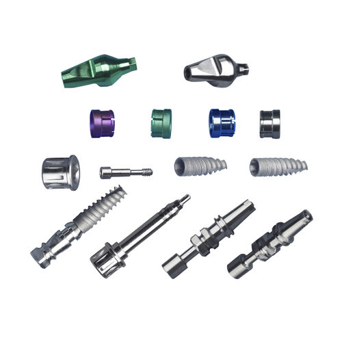 Конический формирователь десны - Shanghai LZQ Precision Tool - цилиндрический / из титана / конический