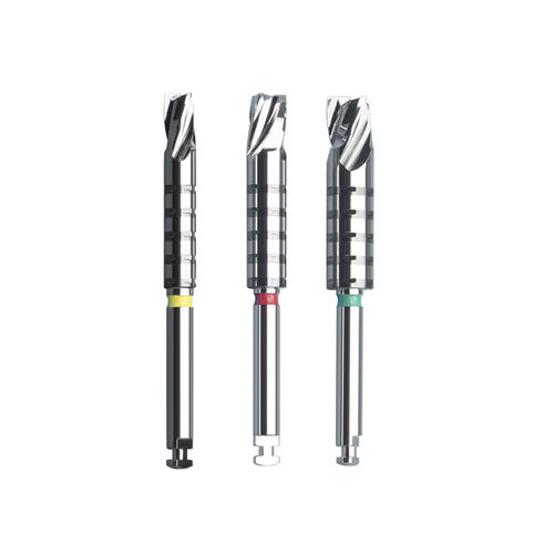 Сверло шлифовальный станок - 3.5 - Shanghai LZQ Precision Tool - для стоматологической имплантологии / из нержавеющей стали / прямое