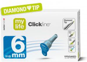 Игла для инъекции инсулина - mylife Clickfine®  - MyLife - безопасная / ручка