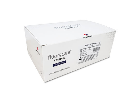 Набор для теста COVID-19 - fluorecare® MF-68 - Shenzhen Microprofit Bio-tech Co., Ltd. - на антигены / SARS-COV-2 / назофарингеальный