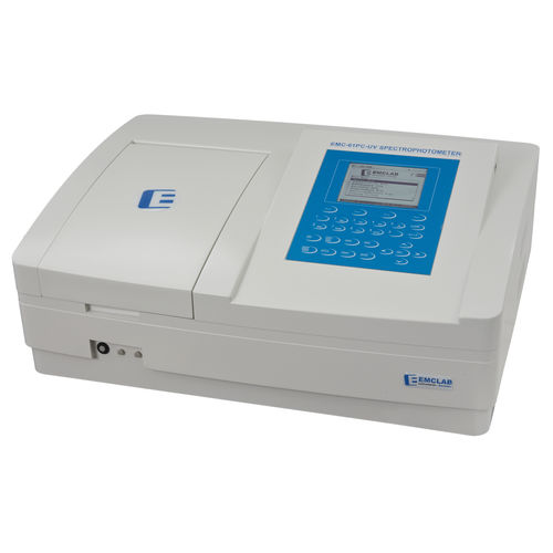 Спектрофотометр в УФ-видимом диапазоне - EMC-61PC series - EMCLAB Instruments GmbH - для контроля качества / с двойным пучком / с дуговой дейтериевой лампой