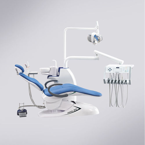 Стоматологическая установка с монитором - X5+ FLOOR  - Foshan Cingol Medical Instrument Co.,Ltd - с держателем инструментов / со светодиодной подсветкой