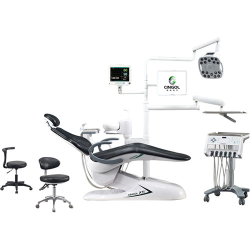 Стоматологическая установка с монитором - X5+ IMPLANT - Foshan Cingol Medical Instrument Co.,Ltd - с держателем инструментов / со светодиодной подсветкой
