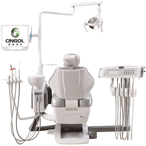 Стоматологическая установка с монитором - X1+ - Foshan Cingol Medical Instrument Co.,Ltd - с держателем инструментов / со светодиодной подсветкой