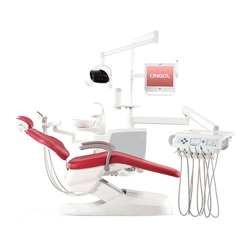 Стоматологическая установка с монитором - X3 2020 - Foshan Cingol Medical Instrument Co.,Ltd - с держателем инструментов / со светодиодной подсветкой