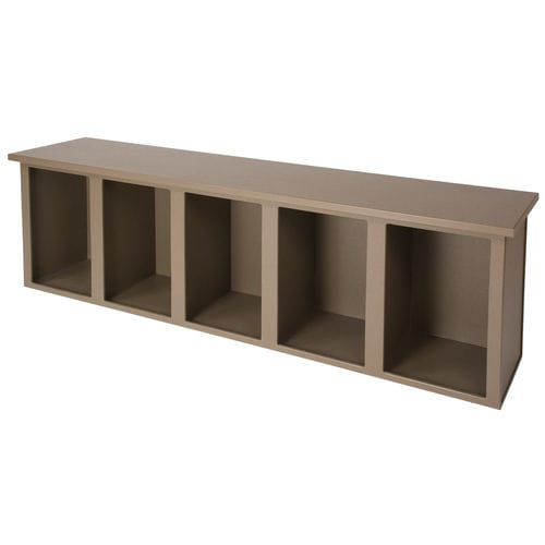 Скамья для переодевалок в больницах - LENOXCUBBYBENCH - BRADLEY CORPORATION - несколько мест