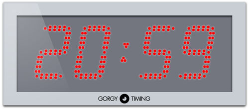 Цифровой часы - LEDI® 12 outdoor double face - Gorgy Timing SAS - для учреждений здравоохранения