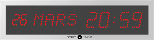 Цифровой часы - LEDICA® REVERSO 7M - Gorgy Timing SAS - для учреждений здравоохранения