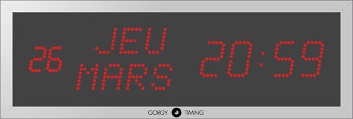 Цифровой часы - LEDICA® ALPHA REVERSO 7M - Gorgy Timing SAS - для учреждений здравоохранения