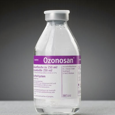 Флакон для лабораторий - Ozonosan Vacuum Citrated Bottle - Cemil Has Medical - из стекла / с пробкой / стерильный