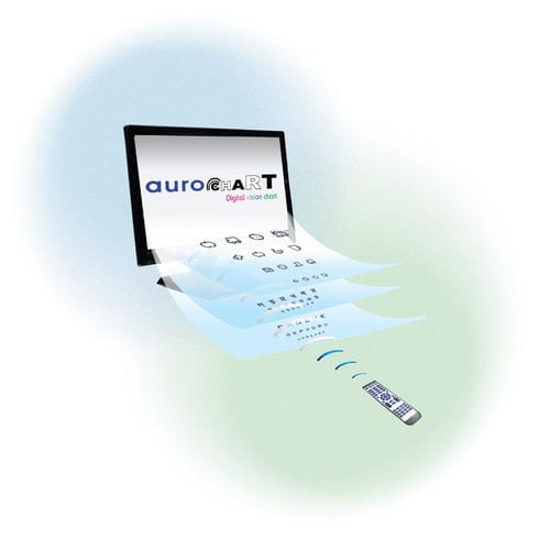 Проектор для исследования остроты зрения с дистанционным управлением - Aurochart-DVC - Aurolab