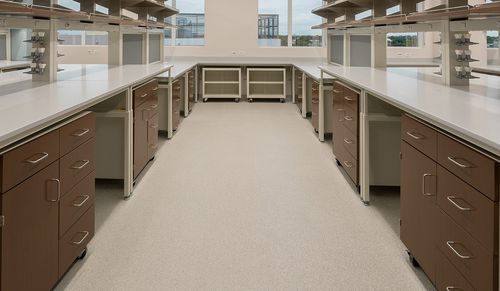 Шкаф для лабораторного стола - Mott Manufacturing - для лабораторий / с дверью / с выдвижным ящиком