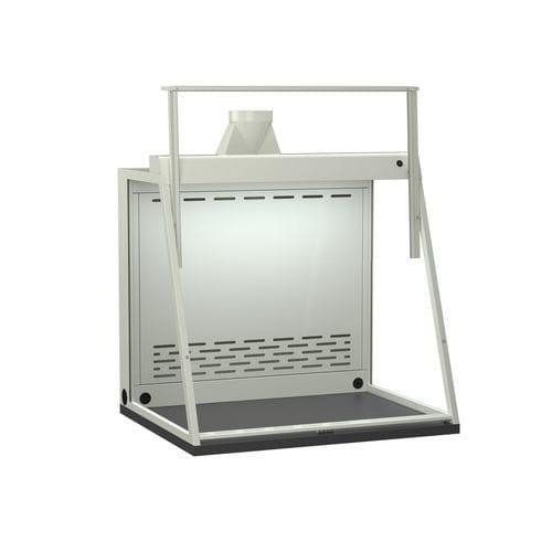 Вытяжной шкаф вытяжка химреагентов - GlassGuard™ - Mott Manufacturing - выпуска / для содержания в изолированном пространстве / для взвешивания