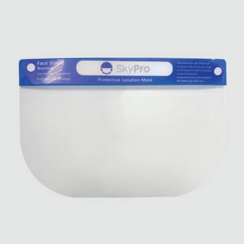 Защитный экран для лица из полиэтилена - Spro Medical Supplies - на все лицо / взрослый / педиатрический