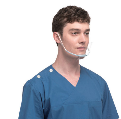 Защитная маска из полиэтилена - Spro Medical Supplies - полумаска / прозрачная