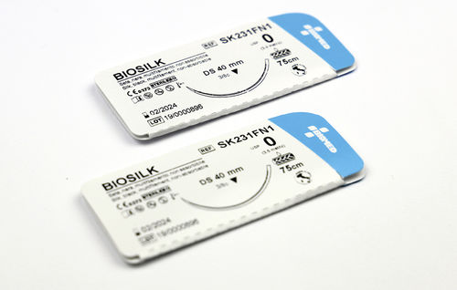 Шовный материал нерассасывающийся - BIOSILK - Bio Sud Medical Systems - для общей хирургии / для офтальмологической хирургии / для нейрохирургии