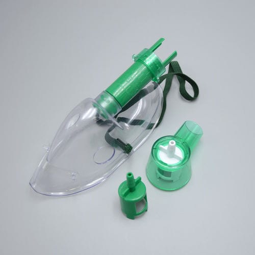 Кислородная маска из ПВХ - PA120 series - Hangzhou Formed Medical Devices - без латекса / прозрачная / трубка Вентури