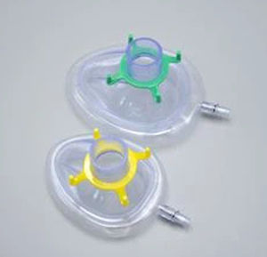 Маска для анестезии из ПВХ - PA150200 - Hangzhou Formed Medical Devices - без латекса / одноразового применения