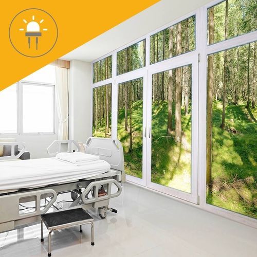 Светодиодная панель для больниц - NATURELux® - Integromed GmbH - настенная / с графической анимацией