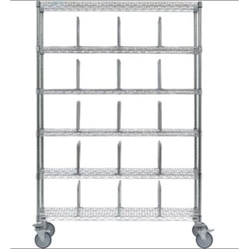 Стеллаж 6 уровней - K617852 - Karrel Health Solutions - для бака / с открытой структурой / переносной