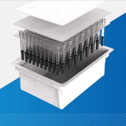 Крышка для контейнера для стерилизации - Oclean - Oliver Healthcare Packaging BV - из силикона