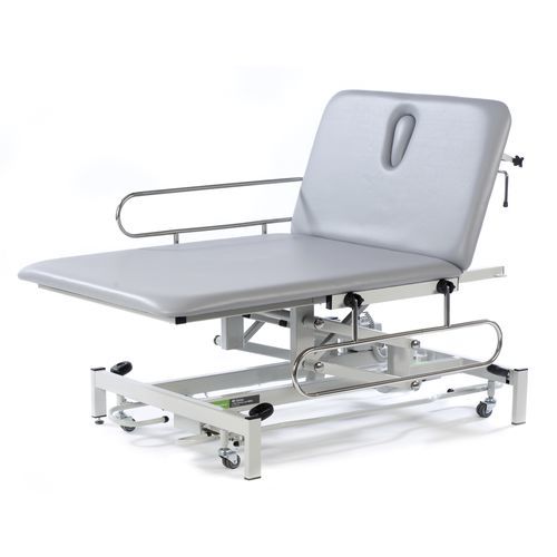 Бариатрический диагностический стол - 50+ - Plinth Medical - электрический / с регулируемой спинкой / с регулируемой высотой