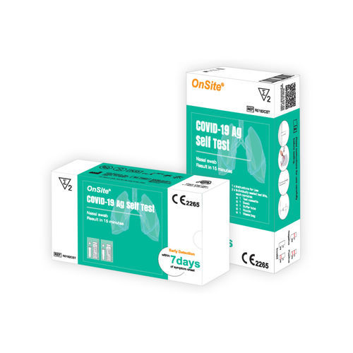 Экспресс-тест COVID-19 - OnSite® - SSI Diagnostica - на антигены / SARS-COV-2 / для носа