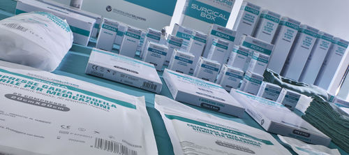 Марлевый компресс из хлопка - Secu-Sorb - STS Medical Group SARL - нетканый