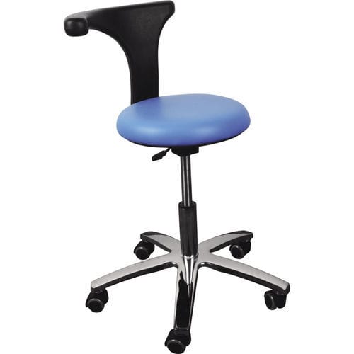Табурет для медицинского кабинета - FK-ENT1900A - Tonglu Fuke Medical Instrument - гидравлический / со спинкой