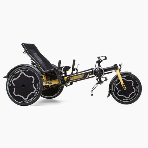 Лежачий трехколесный велосипед с педалями - TRIX - Hase Bikes - педиатрический