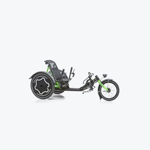 Лежачий трехколесный велосипед с педалями - TRETS - Hase Bikes - педиатрический