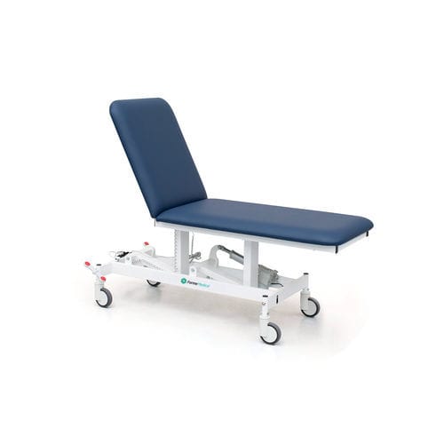 Электрический диагностический стол - Onyx - Forme Medical - с регулируемой высотой / 2 секции / синий