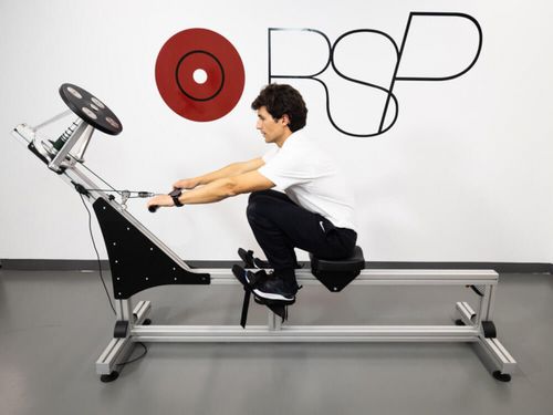 Гребной тренажер с центральным тяговым усилием - RSP ROW SPINNING - RSP Inercial performance - стандартный