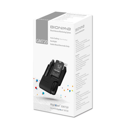 Глюкометр GDH - GS720 - BIONIME - с самокодированием