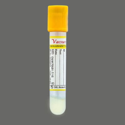 Цилиндрическая пробоотборная трубка - VS-CG	 - CML Biotech - сыворотки / из ПЭТФ / для отбора проб