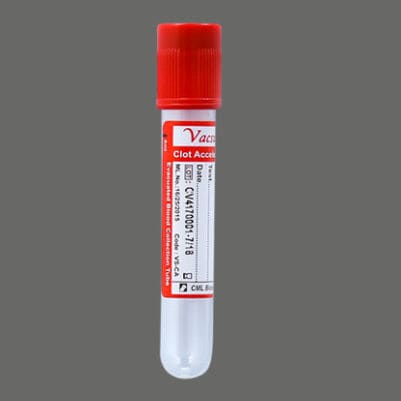 Цилиндрическая пробоотборная трубка - VS-CA	 - CML Biotech - из ПЭТФ / для отбора проб / с активатором свертывания крови