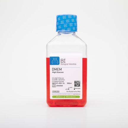 Реактив DMEM - 01-052-1A	 - Biological Industries - глютамин / для клеточной культуры / жидкость
