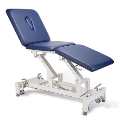 Электрический массажный стол - ME4600 - Mettler Electronics - на роликах / с регулируемой высотой спинки / 3 секции
